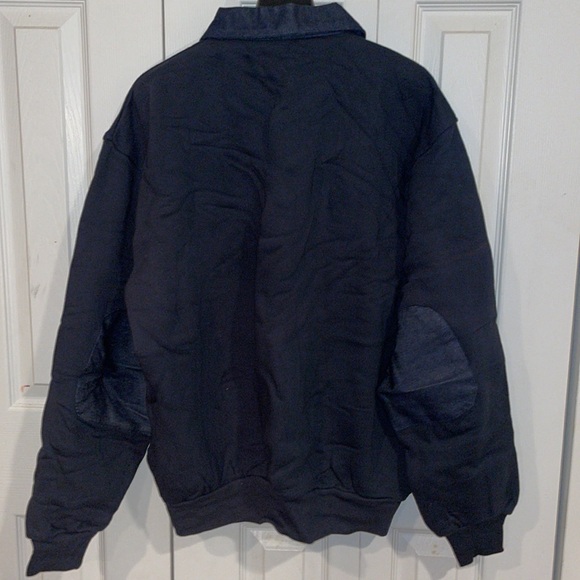 Navy Collared Pullover - Picture 5 of 7